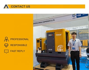 <span class=keywords><strong>2026</strong></span>年式 ポータブルスクリューエアコンプレッサー（エアドライヤーとタンク付き）産業用 - Product Image 5