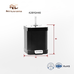 Motor paso <span class=keywords><strong>a</strong></span> paso híbrido de 2 fases <span class=keywords><strong>Nema</strong></span> <span class=keywords><strong>17</strong></span> de 24V, 42*40*5MM, 1.7A, <span class=keywords><strong>0.4</strong></span> N.M, 42BYGH40 para impresora 3D - Product Image 1