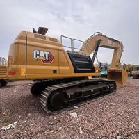 Excavatrice sur chenilles Caterpillar CAT349 d'occasion de haute qualité, 49 tonnes, faible nombre d'heures, peinture d'origine, conduite hydraulique auxiliaire d'origine