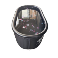 Baignoire de récupération par le froid gonflable portable camouflage personnalisée, durable et pliable, pour thérapie par le froid et bain de glace – Offre Spéciale