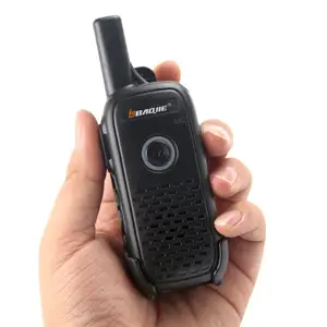 Moins cher MINI Interphone Baojie BJ-Q2 Mini talkie-walkie longue portée UHF 400-470Mhz Radio bidirectionnelle 2W pour Hôtel Service Restaurant