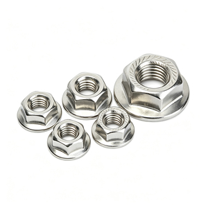 304 Stainless Steel Hex Bolt Nut And Flat Washer <strong>Set</strong> DIN6923 A2-70 M2-M24 Fastener Hardware Kit - Product Image 1