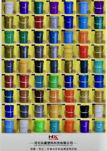 Cubo <span class=keywords><strong>de</strong></span> Plástico Redondo <span class=keywords><strong>de</strong></span> 2 Galones (9L) con Tapa <span class=keywords><strong>de</strong></span> Rosca y Logotipo Personalizable, Envase Sólido - Product Image 4