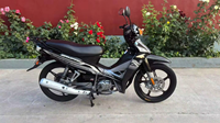 Motocicleta Yamaha Crypton C8 de 110cc, 4 Tiempos, Refrigerada por Aire, Freno de Disco Delantero y Tambor Trasero, Ultra Ahorradora de Combustible, Ideal para Desplazamientos