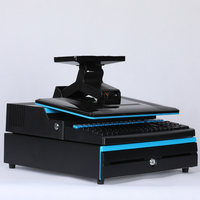 Mesin All In One Touch Pos dengan Printer Tampilan Pelanggan dan Komputer Sistem Pos Laci Uang Tunai untuk Toko Ritel Supermarket