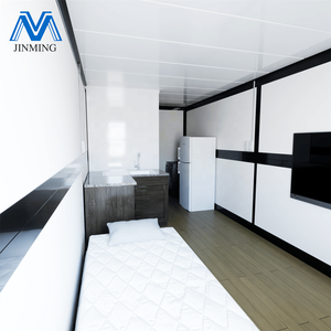 Maison conteneur mobile préfabriquée modulaire, résistante aux séismes, en structure légère d'acier, emballée en plat - Product Image 6