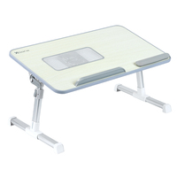 Plateau de lit réglable en bois, socle Portable de haute qualité avec ventilateur de refroidissement