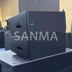 Système audio actif professionnel pour scène, enceinte colonne double 10 pouces 910LA, son puissant, en plastique, étanche pour intérieur/extérieur - Product Image 2