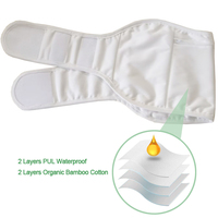 Compresse à Huile de Ricin Organique, Réglable, Extra Large, Imperméable, Résistante à l'Huile, Réutilisable, Kit de 8 Pièces