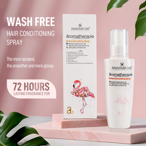 <span class=keywords><strong>Spray</strong></span> Capillaire Soyeux Réparateur Vitamine Anti-Frisottis à l'Huile d'Argan et de Rose, Brume Nourrissante Lissante Démêlante pour <span class=keywords><strong>Cheveux</strong></span> Bouclés, Marque Privée - Product Image 4