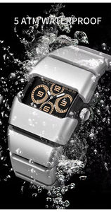 Montre-bracelet pour homme Ofns 1319 Sanda, chronographe étanche, aiguilles lumineuses, montre à quartz de luxe pour homme, Reloj Montre Saat - Product Image 3