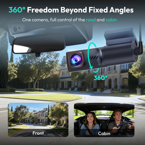 Cámara para Auto Botslab HK40 Plus 4K con Pantalla IPS, Lente Única Giratoria 360°, Visión Nocturna WDR, WiFi 5G y Monitor de Estacionamiento - Product Image 4