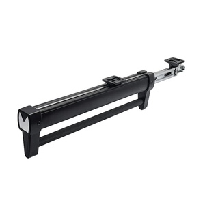 Garde-robe à l'intérieur du rangement Glissière télescopique montée sur le dessus Cintre Corde à linge Pôle Pull-out Rail Pant Rack - Product Image 6