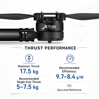 Système de Propulsion Intégré pour Drones X8 G2, 17,5 kg de Poussée, 12S-14S, Moteur/ESC, Hélice Pliable, Communication Cyphal