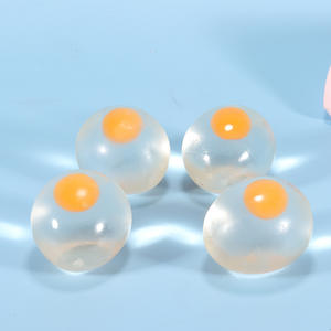 CHENXI Novedad: Pelota Antiestrés de TPR Transparente con Forma de Huevo, Divertido Regalo - Product Image 5