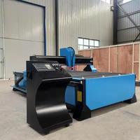 Machine de découpe plasma CNC chinoise de table, moteur pas à pas de haute qualité, pompe 8,5 kW, précision 0,02 mm