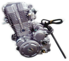 Tersedia suku cadang otomatis CG300 pendingin air 172ML perakitan mesin sepeda motor berlaku untuk mesin Zongshen - Product Image 3