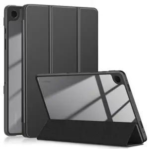 Selubung untuk Samsung Galaxy Tab A9 Plus, Model 2023 11 inci (SM-X210/X216/X218), Cover tahan goncangan dengan cangkang belakang transparan bening