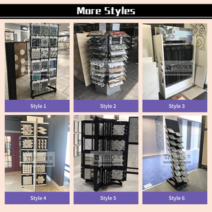 Giá trưng bày khảm gốm Chất lượng cao tích hợp với sàn xoay và trưng bày thác nước - Product Image 4