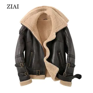 Wholesale Lamb Wool Coat Original Ecological Jacket Fur 1 Female Double-collar Motorcycle Leather Grass Coat Short Young