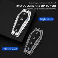 Couvercle de porte-clés en silicone à bas prix pour boîtier de protection de boîtier de clé à distance de voiture