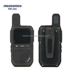 Radio Bidireccional Freedomgo FM-12C 4G de Banda Completa, Mini Walkie Talkie con Intercomunicador Global, Radio 4G con Tarjeta SIM, Radio Bidireccional de Largo Alcance - Product Image 4