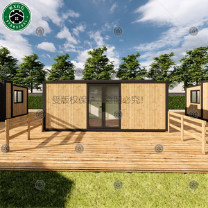 Villa mobile préfabriquée en panneaux sandwich, 2-3 chambres, extensible, maison conteneur en kit, construction rapide - Product Image 3