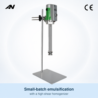 Émulsifiant Dispersant à Cisaillement Élevé pour Laboratoire, pour Émulsification en Petites Séries, Mélangeur Émulsifiant Industriel de Laboratoire 800W