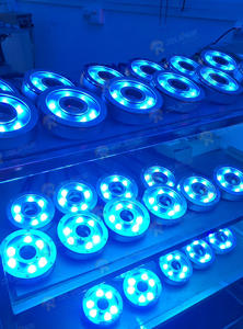 Lumières de fontaine LED RGB 3 en 1 en acier inoxydable 316L IP68, étanches, musicales, dansantes, éclairage sous-marin, pour extérieur, garantie 3 ans - Product Image 5