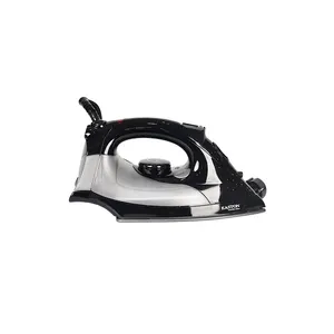 Cheap Price Hotel Use Steam Irons 1600w Safe Black Electric Iron For Clothes