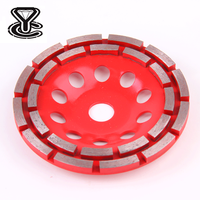 Roue de coupe en diamant/plaques de meulage, pour béton, 5 pièces