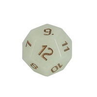 Ensemble de dés polyédriques luminescents, dés de jeu fluorescents pour Dungeons and Dragons