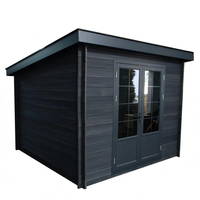 Vente directe usine – Maisons modernes en acier et panneaux sandwich WPC série D, préfabriquées pour hall, chambre, abri de jardin, villa extérieure