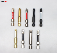 Tournevis à anneau magnétique TOOLJOY, embouts de tournevis à double extrémité, embouts de tournevis Pz2 puissants et résistants