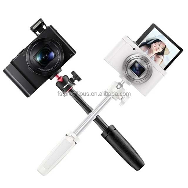Stocks ULANZI MT-08 Mini Tripod Monopod Mount Handle Grip for Sony Nikon Canon DSLR Camera Phone Vlog Tripod DJI OSMO Action
