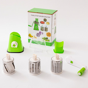 Multi-Function Hand Crank <b>Vegetable</b> Slicer Cross-Border Kitchen Household Manual Grating Slicer Rotary <b>Fruit</b> <b>Vegetable</b> <b>Tools</b> - Product Image 3