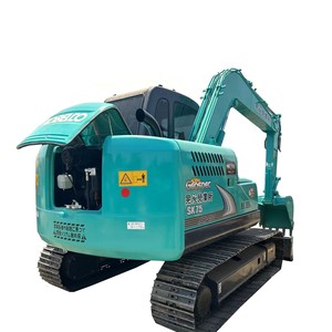 รถขุดตีนตะขาบ Kobelco SK75 มือสอง ขนาด 7.5 ตัน ได้รับการรับรองมาตรฐาน EPA CE รุ่น SK75‑8 พร้อมใบมีดดันดิน ราคาถูก - Product Image 1