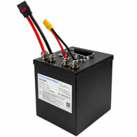 Batterie au lithium ternaire rechargeable 52V 28Ah pour vélo électrique et vélo de banlieue 1456Wh, boîtier métallique, personnalisation OEM, approvisionnement en gros