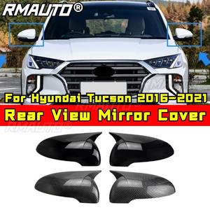 Cubiertas Protectoras para Retrovisores Laterales de Coche, Tapas de Espejos para Hyundai Tucson 2016-2021, Kit de Carrocería, Accesorios para Coche - Product Image 2