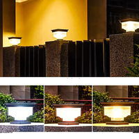Lampu Taman LED Tenaga Surya Luar Ruangan Lumen Tinggi Tahan Air dengan Sensor Cahaya untuk Halaman dan Rumput