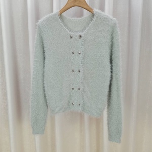 เสื้อคาร์ดิแกนถักนิตติ้งสำหรับผู้หญิง นุ่มสบาย แฟชั่นฤดูใบไม้ร่วง/ฤดูหนาว - Product Image 3