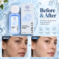 Tonique facial au peptide de cuivre bleu GHK-Cu fermenté, raffermissant, anti-âge, hydratant, resserrant les pores, réparateur de la peau