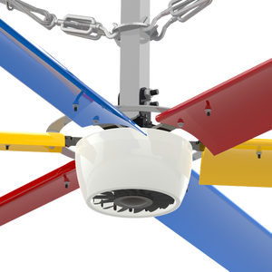 มอเตอร์ Rife RDS30 HVLS พัดลมเพดานอุตสาหกรรมเชิงพาณิชย์ขนาดใหญ่ ไม่มีไฟ  แรงลมสูง ประหยัดพลังงาน ระบายอากาศได้ดี - Product Image 5