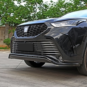 Welta ABS Protection de pare-chocs avant et arrière Spoiler de lèvre Diffuseur arrière Pièces de carrosserie sport en plastique pour Toyota CROWN KLUGER Highlander XSE 2022 - Product Image 4