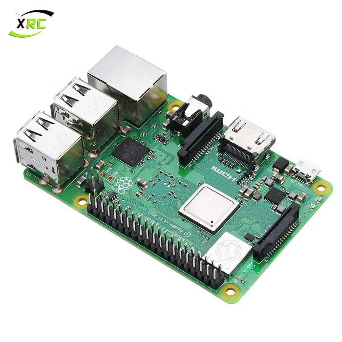 Raspberry Pi 3b +/ 3B B Carte Mère Pad Python suite Modèle Mini PC 4 cœurs Carte de Développement