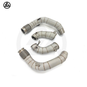 Chigh-đề nghị csz M5 F90/M5 cạnh tranh F90 4.4t xả đua downpipe tàu nhanh làm bằng thép không gỉ 304 bền - Product Image 3
