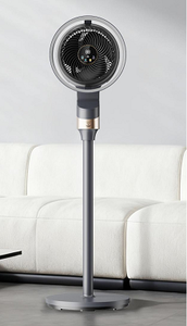 Classic Light Tone Plastic Air Circulator <b>Fan</b>-More Five Speeds Energy Efficient <b>Remote</b> App-<b>Controlled</b> Oscillating Hotel - Product Image 3