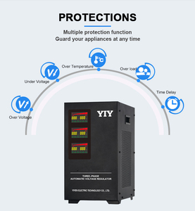 <span class=keywords><strong>20kva</strong></span> ba pha SVC tự động điều chỉnh điện áp ổn định 380V 400V 220V động cơ servo Loại AC vật liệu đồng 30kVA - Product Image 3