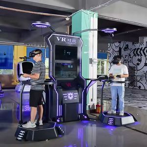 Simulador de Realidad Virtual 9D Interactivo para Dos Jugadores, Equipo de Realidad Mixta de Metal para Videojuegos y Tiro, para Parques de Aventuras - Product Image 3