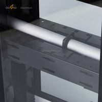 Ventana Invisible Glostar de 50 mm y 75 mm, Resistente al Fuego y con Seguridad Reforzada, para Cuartos Limpios en Talleres de Electrónica